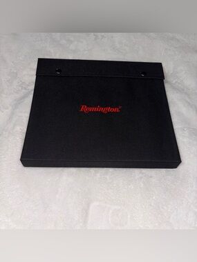 Remington Folding Knife Carrying Case Black with Red Embroidered Logo